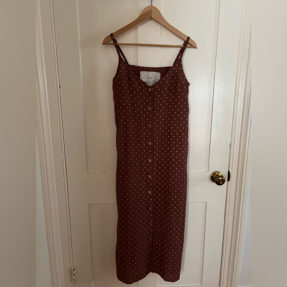 Not Perfect Linen Matilda Slip Dress